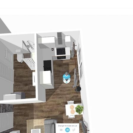 # Le 3 # Joli Appartement T3 Mulhouse Centre, Neuf, Calme Et Tout Equipe エクステリア 写真