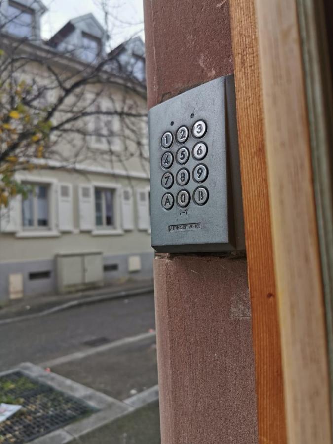 # Le 3 # Joli Appartement T3 Mulhouse Centre, Neuf, Calme Et Tout Equipe エクステリア 写真